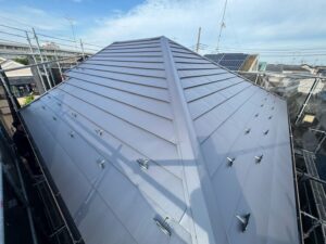 川越市での実際の屋根修理・外壁屋根塗装・雨漏り修理の施工事例写真